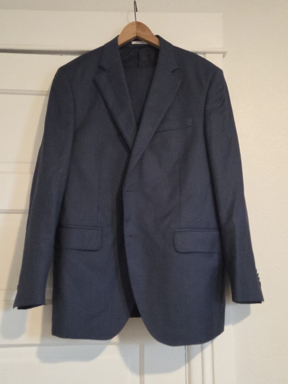 Peter Millar Wool Suit Navy Men's 42 Regular